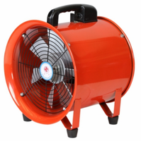 Ventilateur électrique portable à roulement à billes AC 220V, 200mm 300mm 400mm 500mm 600mm 800mm, OEM ODM