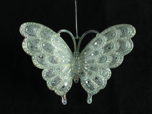 装飾用プラスチック製蝶飾り - Product Image 3