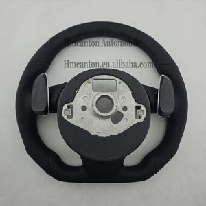 Volante de Cuero Perforado con Base de Cuero para Audi A4 A4L A5 A6 A7 B8, Venta al Por Mayor - Product Image 2