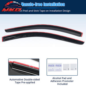 Pare-soleil en acrylique pour Honda Accord 03-07 Coupé 2 portes, déflecteur de pluie, protection des vitres latérales des portes de voiture - Product Image 5