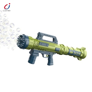 Chengji थोक शादी Pistola डे Burbujas रॉकेट लांचर शक्तिशाली बल 30 छेद ब्लोअर मशीन Bazooka बड़ा बुलबुला बंदूक - Product Image 1