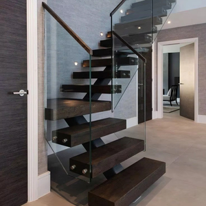 Escalera Prefabricada CBMmart con Viga Central <span class=keywords><strong>de</strong></span> Acero al Carbono y Peldaños <span class=keywords><strong>de</strong></span> Madera <span class=keywords><strong>de</strong></span> Haya <span class=keywords><strong>para</strong></span> Interiores <span class=keywords><strong>de</strong></span> Viviendas - Product Image 6