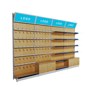 Estante de Exhibición Ligero de Metal y Madera <span class=keywords><strong>Miniso</strong></span> para Accesorios Móviles, Joyería, Boutique, Tienda de Mascotas, Papelería y Regalos - Product Image 2