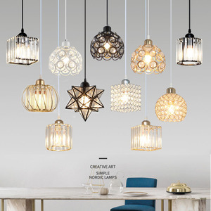 Sáng tạo và Cá nhân hoá tinh thể nhỏ ánh sáng mặt dây chuyền điều chỉnh chiều cao cho nhà hàng phòng ngủ hoặc Bar - Product Image 1