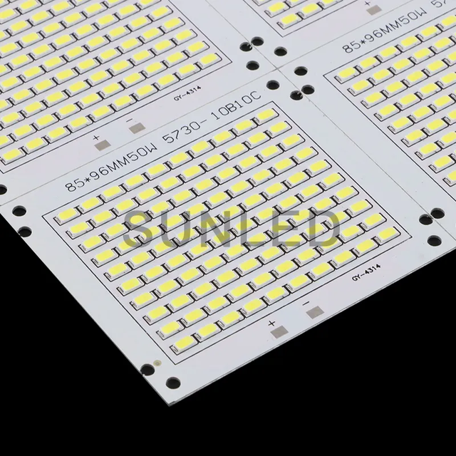 Customizable new square LED PCB light board super bright LED flood light raw materials