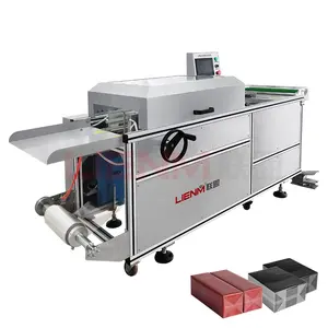 Semi Automatische Transparante Film 3D Verpakking Machine Zeep Doos Parfum Cellofaan Overwrapping Machine