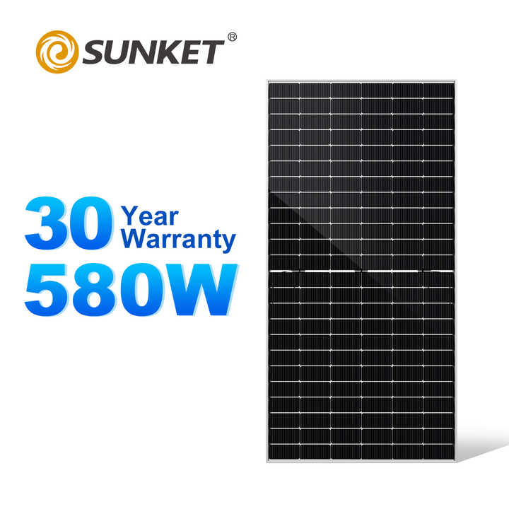 For CEC Approved N-Type 580W 430W 500W Solar Panels 20% Efficiency ...