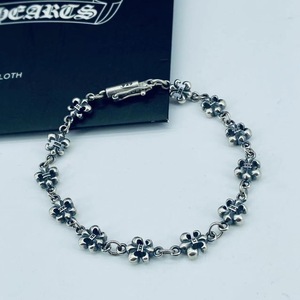 Bracelet unisexe Crowe Heart Vintage en fer et pierre naturelle, tendance, classique, exquis, cadeau idéal pour les amoureux - Product Image 4