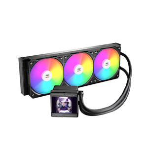 Ventilateur à roulement fluide PWM ARGB Sync 120 mm R360 avec refroidisseur à eau, pompe à plaque froide et dissipateur thermique en aluminium pour boîtier d'ordinateur - Product Image 3