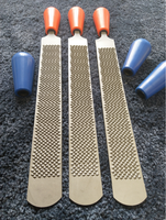 Râpe de fermeur Horshi de qualité professionnelle en acier robuste, 14 pouces, lime/râpe de qualité industrielle