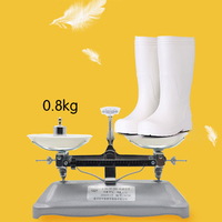 Abattoir ultra-léger spécial blanc bottes alimentaires EVA matériel travail Protection chaussures de pluie automne chaud respirant caoutchouc