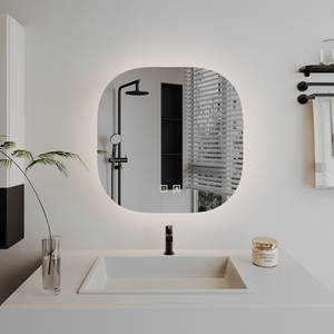 Modern Smart Bathroom Screen <strong>Mirror</strong> Glass with Touch Switch Wifi Vanity LED <strong>Light</strong> <strong>Wall</strong> Bath HD Anti-Fog Washroom Vanity <strong>Mirror</strong> - Product Image 1