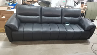 Canapé inclinable électrique en cuir véritable, ensemble de meubles modulaires pour salon, 3 places, ports USB, canapé relaxant, vente en gros