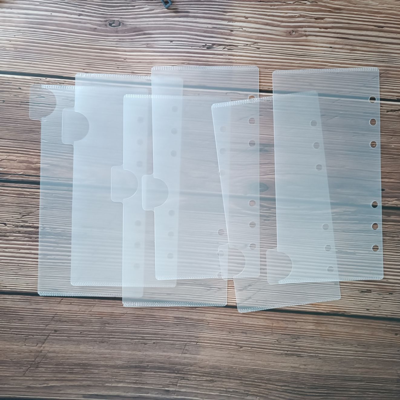 Semicircle Holes Envelope Set with Holes