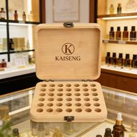 Boîte cadeau en bois recyclable personnalisée de luxe, faite à la main, pour huiles essentielles, étui de rangement pour huiles essentielles, étuis pour huiles essentielles
