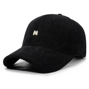 Cappellino da Baseball in Velluto a Coste Nuovo Stile Autunno Inverno 2025 Unisex Semplice Lusso con Logo Lettera Sportivo Casual Regolabile - Product Image 2