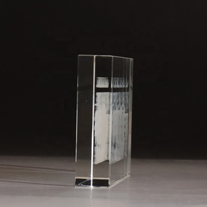 Bloc de verre gravé au Laser 3D, <span class=keywords><strong>Cube</strong></span> <span class=keywords><strong>Photo</strong></span> en cristal, cadeaux Souvenir, vente en gros, - Product Image 6