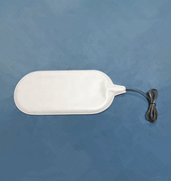 Coussin de chaise ovale 7 x 15 pouces pour personnes âgées et patients - Nouveau motif