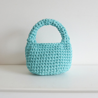 2025 haute qualité mode coréenne femmes main Crochet sac luxe Simple fil laine fermeture ouverte pour plage voyage utilisation