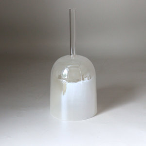 Bol chantant en cristal blanc nacré portable, bol musical en quartz rêveur pour la thérapie sonore, la méditation et la guérison par le yoga - Product Image 5