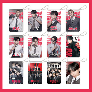 พวงกุญแจอะคริลิคสไตล์นิวป๊อป ลายเวิลด์ทัวร์ ขนาด 3 นิ้ว ลายอาร์ย่าริง ของสะสมแฟนคลับเจเค จีมิน วี ซูก้า อาร์เอ็ม เจโฮป กันน้ำ เหมาะเป็นของขวัญทางธุรกิจ - Product Image 3