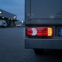 Nouvel ensemble de feux arrière LED pour camion, feu combiné arrière, feu stop, feu de recul, clignotant 12V pour remorque, camion de transport