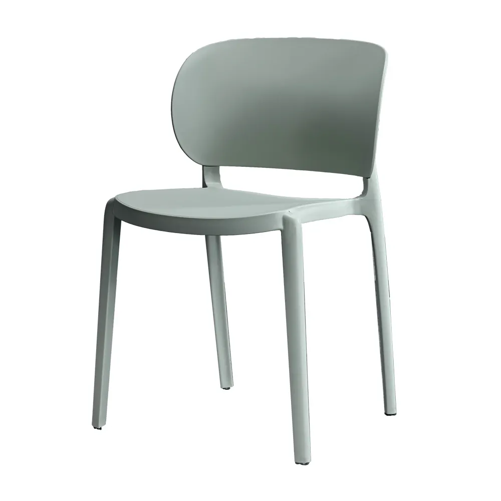 डिजाइन फर्नीचर आधुनिक Taobao सभी पीपी अमेरिकी प्राचीन प्लास्टिक गार्डन कुर्सी Stackable खाने की कुर्सियों के लिए इनडोर, आउटडोर