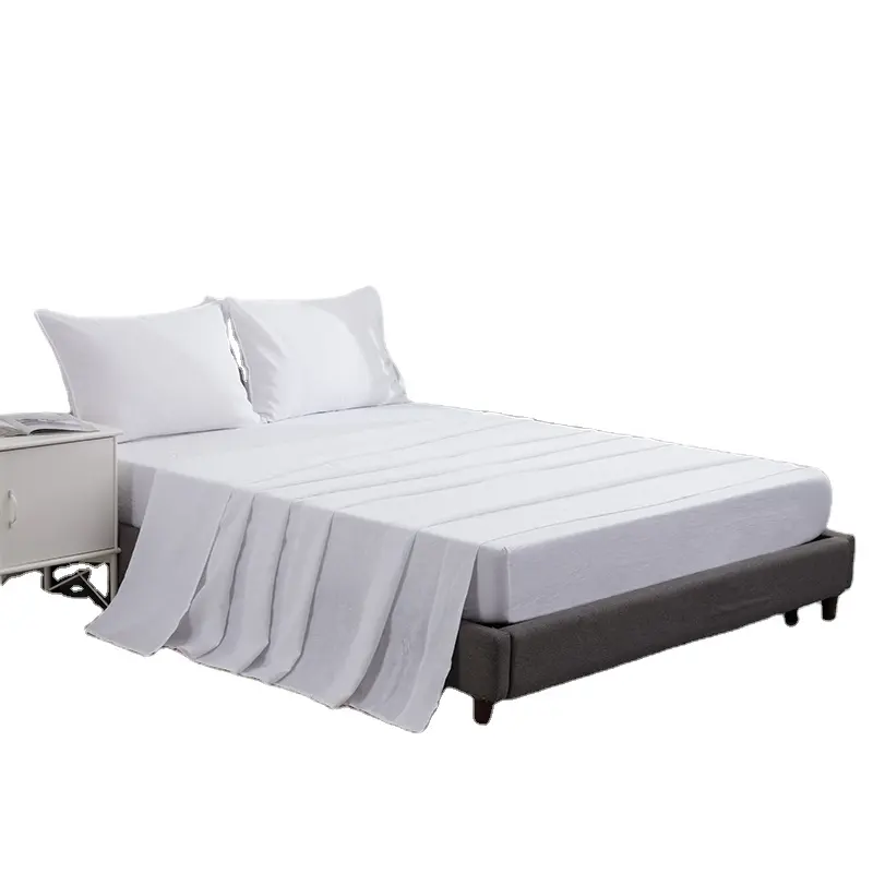 4 ชิ้นชุดผ้าปูที่นอนขนาดควีนไซส์ผ้าปูที่นอนผ้าฝ้ายชุดเครื่องนอนขนาดคิงไซส์ชุดผ้าปูที่นอน