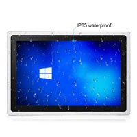 Écran tactile industriel à très faible bordure de 21,5 pouces, ordinateur tout-en-un industriel intégré, tablette PC