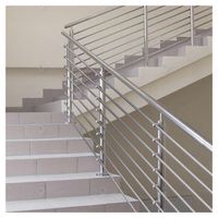 PRIMA Geräuscharme Rundstangen-Balustrade mit Festem Schweißnachlass, Kein Rütteln oder Geräuschen beim Täglichen Treppenverkehr