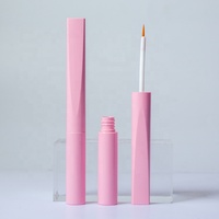 Tube vide pour eye-liner liquide mat Macaron 4,5 ml, contenant en plastique pour sérum pour cils, emballage cosmétique personnalisé avec logo
