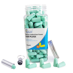 Vente en gros de qualité 60 paires de bouchons d'oreille de sécurité bouchons d'oreille en mousse souple pour le sommeil <span class=keywords><strong>bouchon</strong></span> d'oreille antibruit - Product Image 2