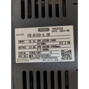 ใหม่เอี่ยม FR-D720-5.5K อินเวอร์เตอร์อุตสาหกรรมสำหรับควบคุมมอเตอร์และปั๊ม มีสินค้าในสต็อก - Product Image 4