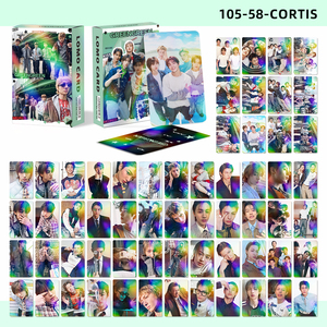 Ensemble de 60 cartes photo du groupe KPOP BT BABYMONSTER CROTIS <span class=keywords><strong>GIDLE</strong></span>, cartes de vœux, flashcards, album, articles promotionnels, cartes-cadeaux - Product Image 3