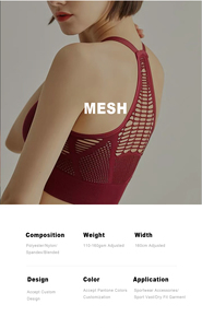 92% Polyester 8% spandex 80gsm 160cm Powernet lưới vải cho đồ lót nhanh chóng-khô vết kháng thoáng khí - Product Image 6