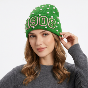 Gorro de Invierno Unisex para Niños, con Peluche Verde, Diseño de Espina de Pescado en Relieve, Casual, para Exteriores, de la Mejor Calidad - Product Image 5