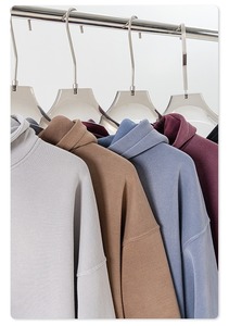 Sudadera con capucha al por mayor Premium algodón de lujo a granel ropa de calle de alta calidad pulóver peso pesado logotipo personalizado de gran tamaño Unisex a granel - Product Image 5