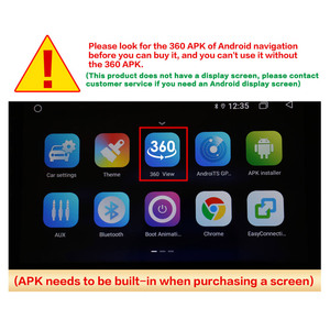 Smartour AHD <span class=keywords><strong>CCD</strong></span> 1080P Xe Đảo Ngược <span class=keywords><strong>360</strong></span> Toàn Cảnh Sao Lưu Máy Ảnh Cảm Biến Đảo Ngược Không Thấm Nước Xe Trợ Lý Phía Sau Xem Kit - Product Image 5