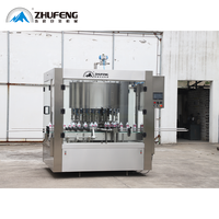 Machine de remplissage quantitative de contrôle de temps rotative automatique de prix usine pour le savon liquide facile à mousser de vinaigre de sauce de soja
