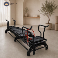 Nouvelle arrivée Megaree : Machine de Pilates Reformer Commerciale Robuste et Durable au Design Innovant – Lit de Pilates pour Studio et Salle de Sport