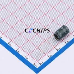 Condensador Electrolítico de Aluminio de 1000uF 10V 120G F2 de Montaje Pasante, D8xL12mm, 1000uF 20% 10V 850mA-100kHz - Product Image 1