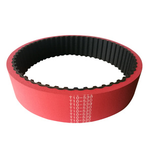 630T10 <span class=keywords><strong>directa</strong></span> de <span class=keywords><strong>la</strong></span> fábrica de correa dentada de goma con rojo recubierto de goma - Product Image 4