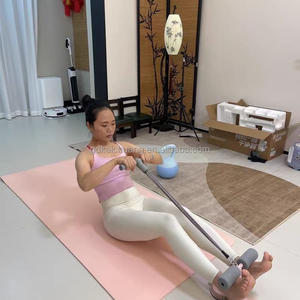 Équipement de yoga et de fitness à domicile, corde de traction pour abdominaux, ventouses puissantes pour musculation, directement de l'usine - Product Image 1