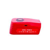 Chargeur d'adaptateur de batterie d'outil électrique pour Milwauks 18V perceuse batterie au Lithium convertisseur de batterie