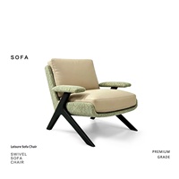 Fauteuil individuel en bois de luxe moderne, design de créateur, bords scellés à la main, pour mobilier de maison, réception d'hôtel et espaces de loisirs