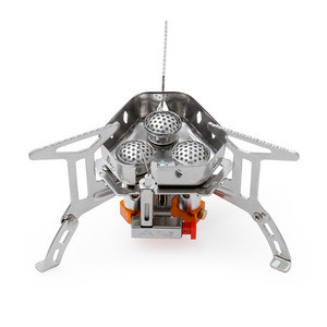 BISINNA Three Head Furnace Core 5800W Portable Foldable Camping <b>Stove</b> Outdoor Cooking Equipment - Product Image 5