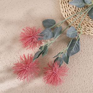 Fleurs artificielles CallaFloral, branche unique, rouge, PVC, décoration de mariage, bouquet, décoration de la maison - Product Image 3