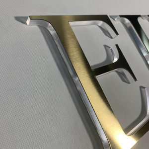 Vendite dirette in fabbrica di lettere acriliche 3D, caratteri personalizzati per pareti di sfondo per decorazioni pubblicitarie interne ed esterne - Product Image 5