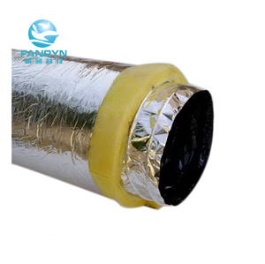 HVAC duct foil back <span class=keywords><strong>flexible</strong></span> 600mm's isolation airborne - Product Image 2