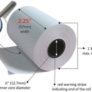 Papel Térmico para Rollos de Cajas Registradoras y Cajeros Automáticos de 48 g/m² - Product Image 5